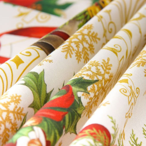 Скатерть новогодняя Этель Новогодние игрушки d=220см +/-3см с ГВМО, хл100%  фото 11