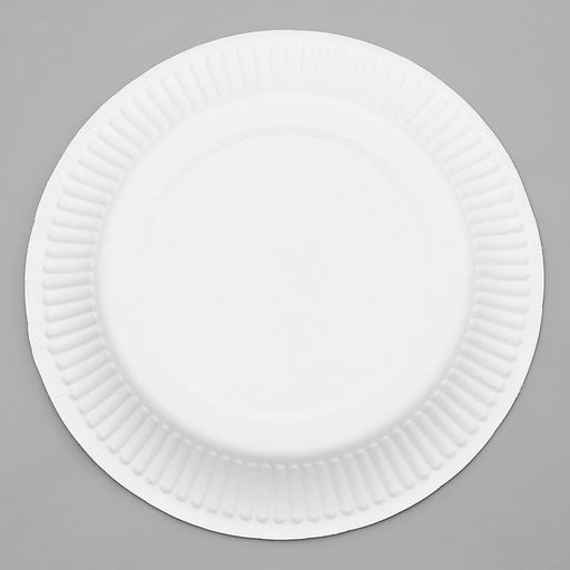 Цена за 10 шт. Тарелка одноразовая бумажная «1 Годик, мальчик», 18 см, голубая