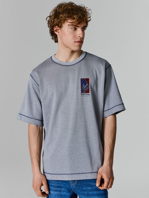 Футболка мужская двухсторонняя прямого кроя - Mark formelle фото 3