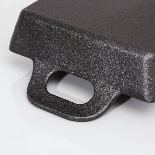 Сковорода «Прямоугольник. Глубокий», 20×12.5×3 см, чугун, чёрная