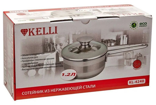 Сотейник нжс 1,2 л, арт. KL-4240