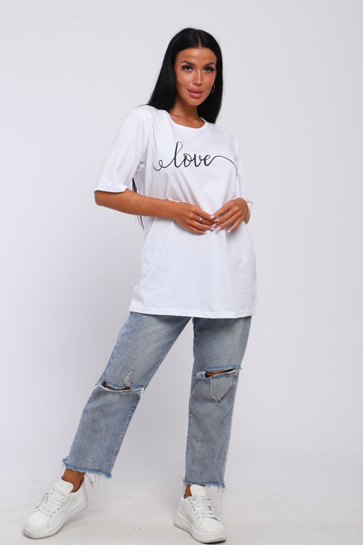 Футболка с надписью Love, Арт. 801