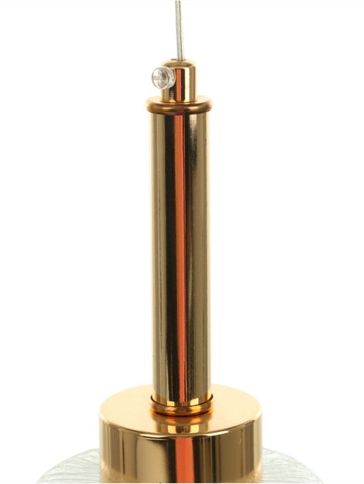 Светильник «Кейти» 1×40 Вт Е27 золото 14×14×29.5+100 см