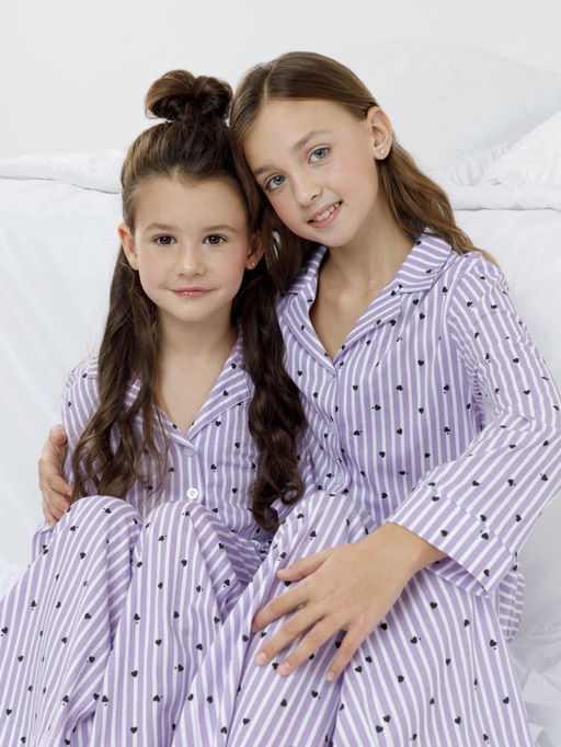 МП 1668/сиреневый Н255.1 пижама для дев