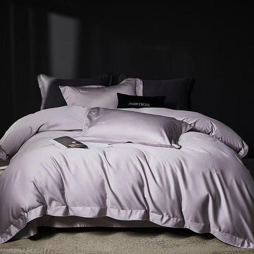 КПБ Mency Winni Mark Cross Бархатный сатин MENWMC005 2 спальный