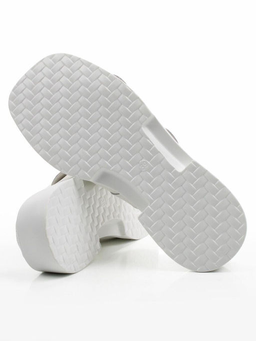 08-C103-9C WHITE Босоножки женские (натуральная кожа)