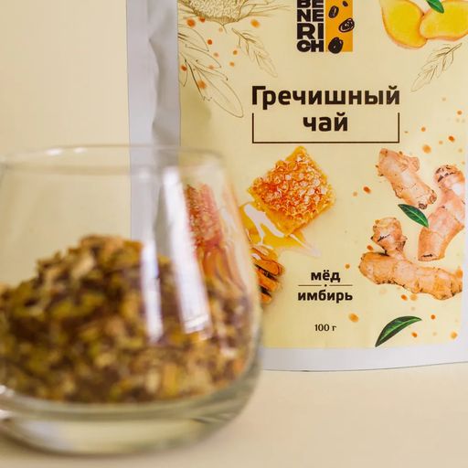 Benerich Гречишный чай мед и имбирь 100 гр