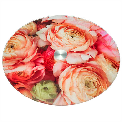 AK-9518 Блюдо вращающееся для сервировки "Розовый букет" 32 см (12)
