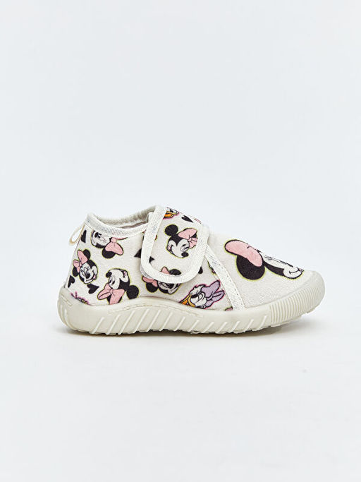 Minnie Mouse Bask?l? K?z Bebek Panduf