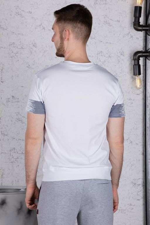 Брюки спортивные 
 3.MM110A-серый-светлый