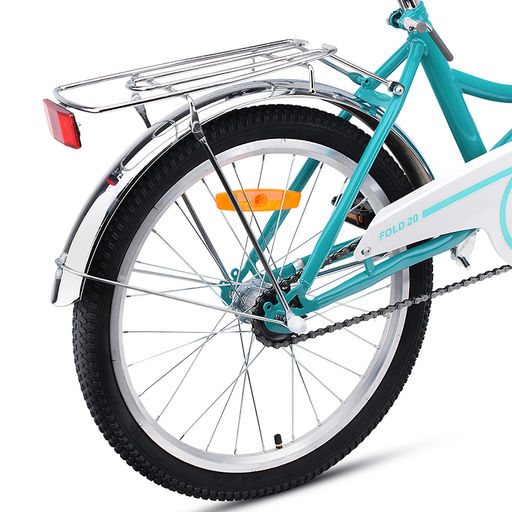 Велосипед 20" Rocket City Fold 20, цвет бирюзовый, размер 13,5"