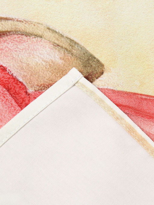 Полотенце Этель Зайчик с цветком 40?73 см, 100% хлопок, саржа 190 г/м?