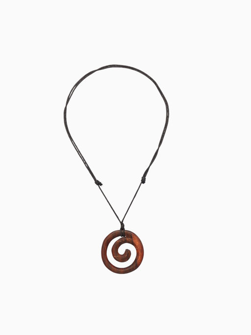 Кулон «Спираль», дерево соно