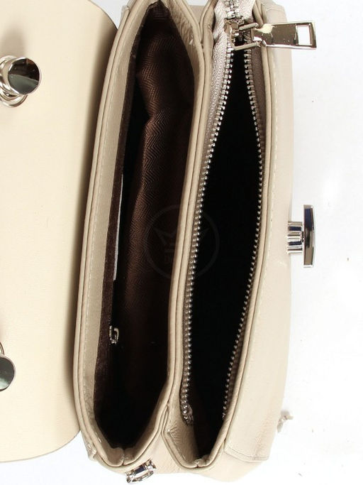 Сумка женская натуральная кожа GU 163-6072, 2отд, плечевой ремень, серый SALE 265763 - Adelia фото 3