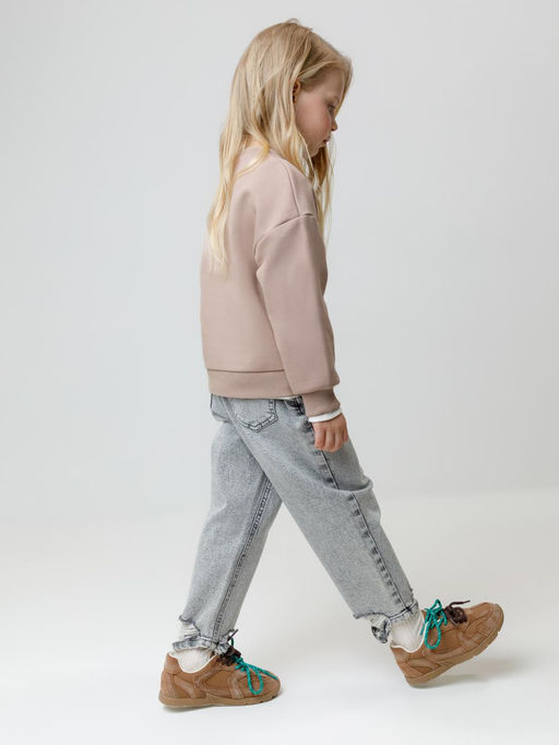 КР 302816/латте к625 джемпер (свитшот) для дев