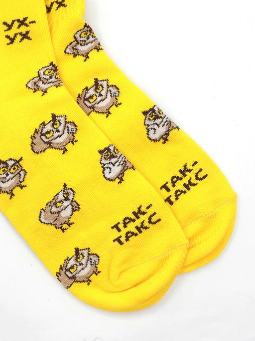 Носки р.35-40 Wow Совы - Krumpy фото 5