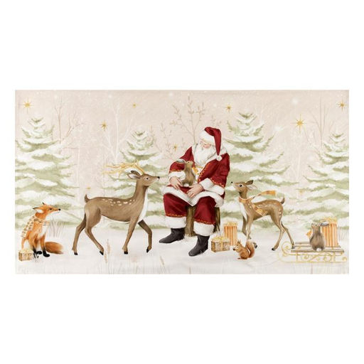 Новогоднее полотенце Этель Christmas forest 40х73 см, 100% хл, саржа 190 гр/м2  фото 2