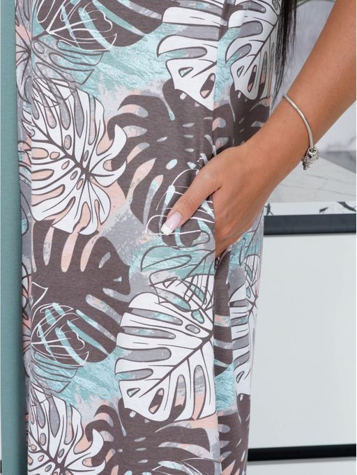 Илона платье женское (листья) - Lovetex фото 5