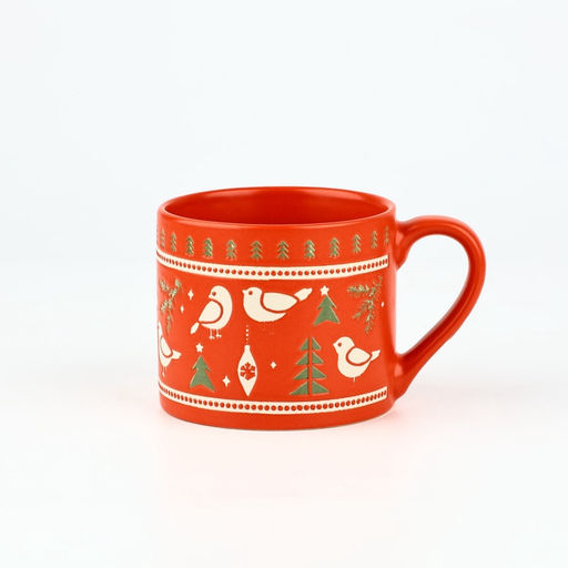 Кружка керамическая новогодняя Дорого внимание Новогоднее настроение, 320 мл  фото 5