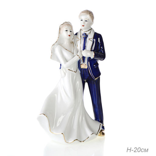 Статуэтка Влюбленные 20 см / W2056/1 /уп 36/ - ГалеонТрейд фото 3