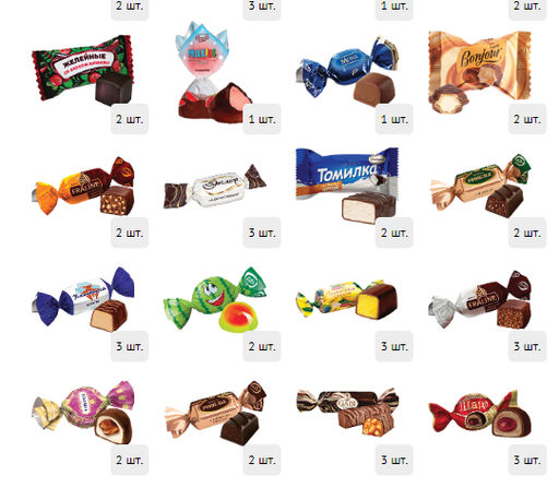 Саквояж 2500 г. картон - Сладкий мир фото 5