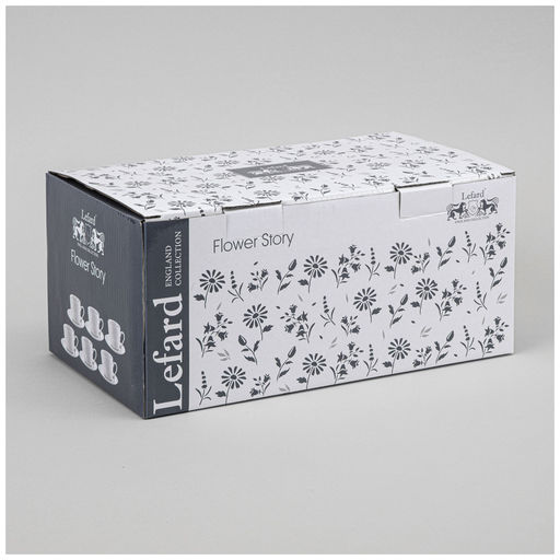 ЧАЙНЫЙ НАБОР LEFARD FLOWERS STORY НА 6 ПЕР. 12 ПР. 220 МЛ  фото 2