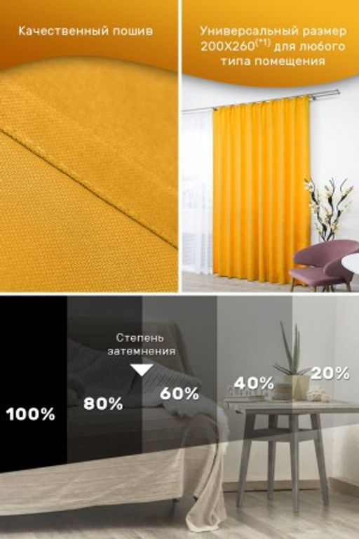 Шторы 200х260*1шт КанвасАрт.0018 - Ros-decor фото 3