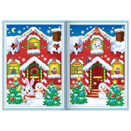 Книги с заданиями набор Новогодние игры, 6 шт. по 16 стр. - Буква-ленд фото 5