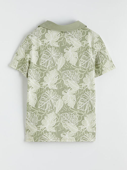 Polo Yaka Desenli Erkek ?ocuk Ti??rt ve ?ort