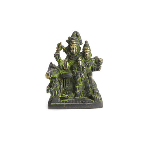Семья Шивы Мощная защита от всех видов зла и негатива бронза h-6см L-5.5cм 220г