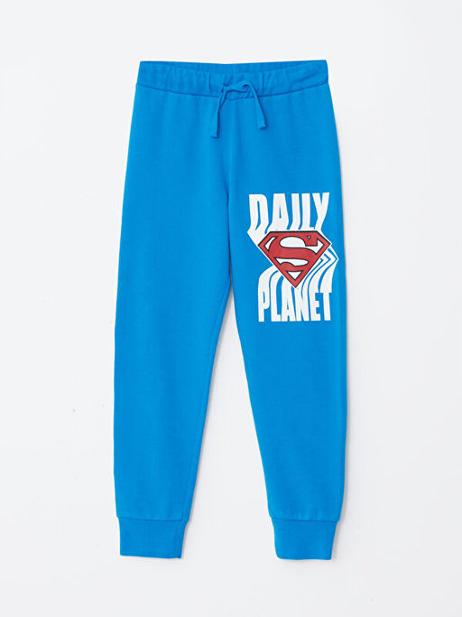 Beli Lastikli Superman Bask?l? Erkek ?ocuk Jogger E?ofman Alt?