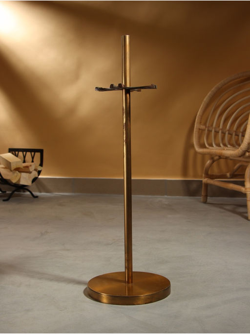 Каминный набор Осень латунь, 4 предмета, 20х20х61 см - Simaland фото 4