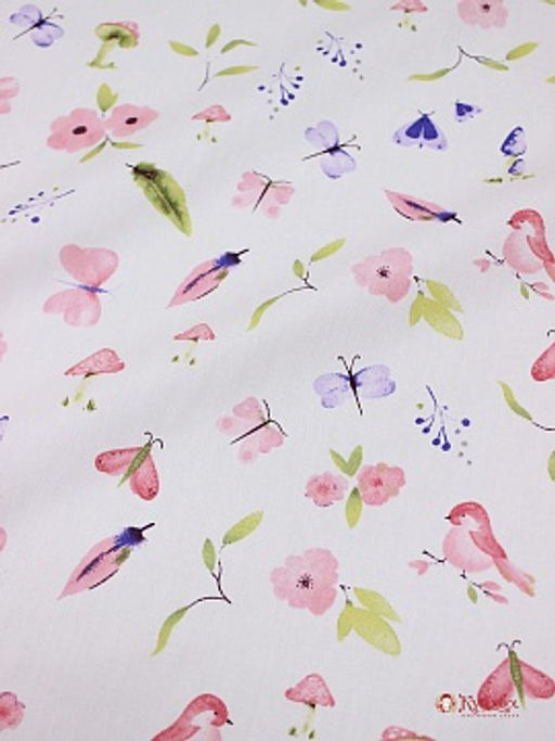 Сатин Волшебный рассвет, ш.1.61м, хлопок-100%, 120гр/м.кв