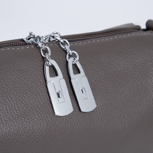 Сумка кросс-боди на молнии, цвет тёмно-серый - Simaland фото 4