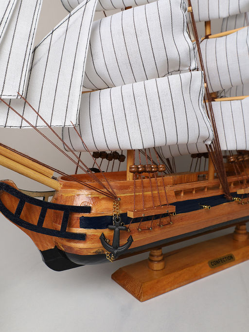 Макет парусного корабля 56х48см / 85026-60i /уп 4/ - Галеонтрейд фото 7