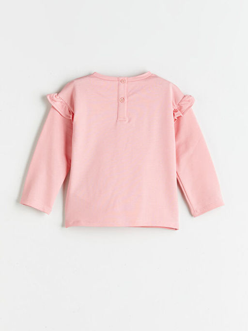 Basic K?z ?ocuk Sweatshirt ve E?ofman Alt 2li