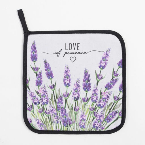 Набор Кухонный «Lavender», варежка-прихватка 20×28 см, прихватка 19×19 см, 100% хлопок