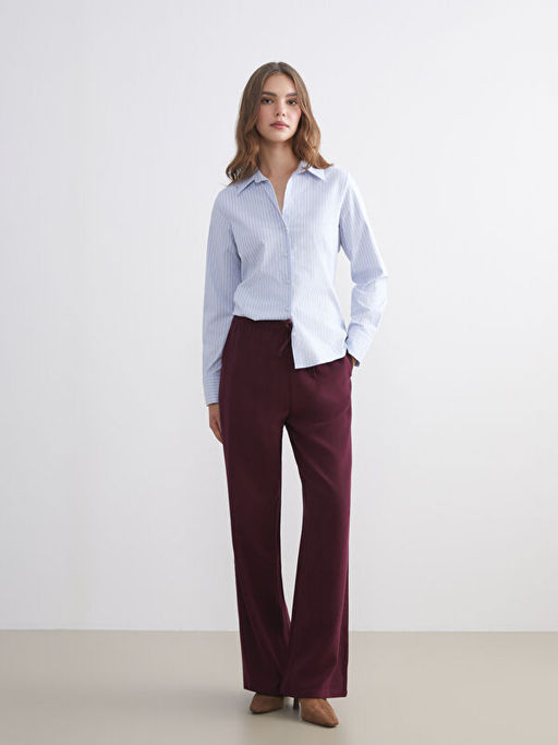 Beli Lastikli Geni? Pa?a Kad?n Pantolon