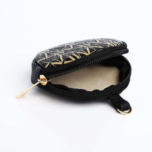 Сумка из искусственной кожи с кошельком Nazamok, 19*14*6 см, цвет черный  фото 8