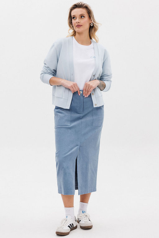 Жакет GO F4067/29-1413.170-176 голубой - Pirs фото 4