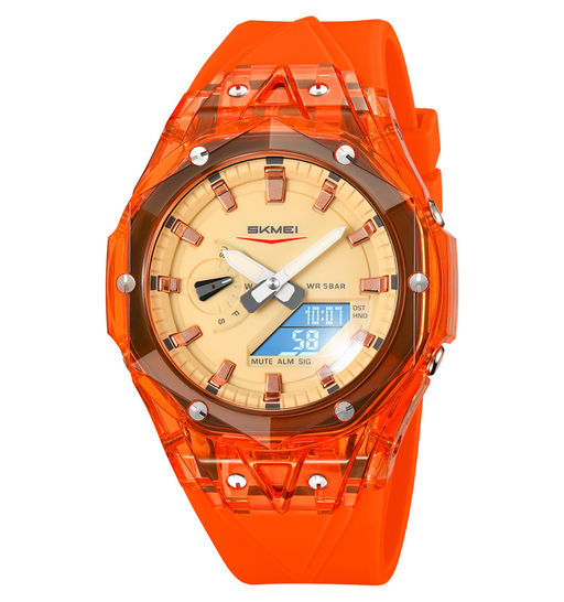 Часы наручные Skmei мужские электронные спортивные 2411orange