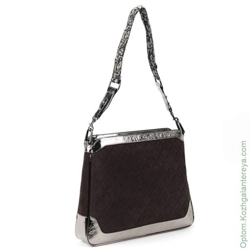 Женская замшевая сумка 73550 Браун