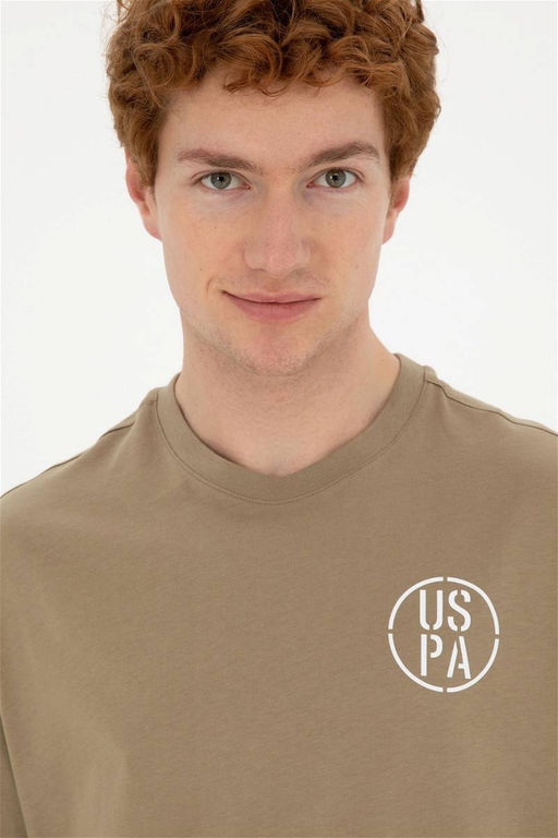 Мужская футболка цвета хаки Неожиданная скидка в корзине - U.s. polo assn фото 2