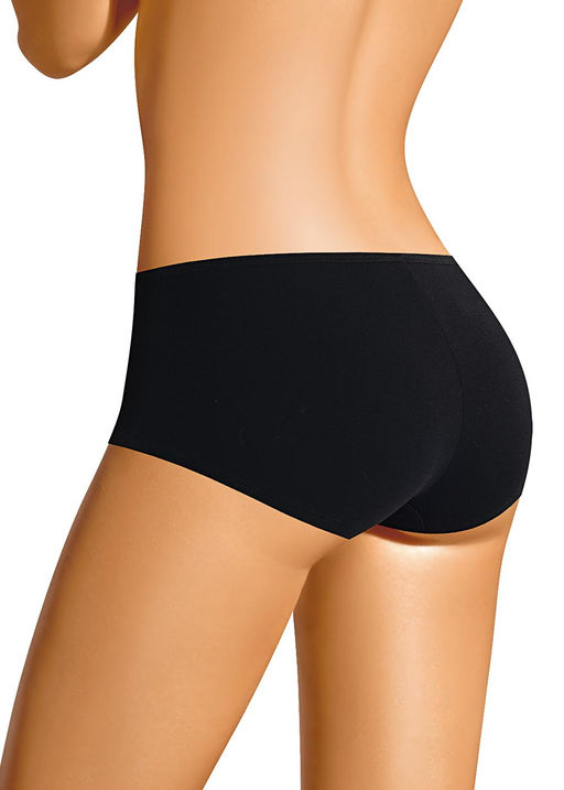 CLE SH002 Трусы жен. ЧБ база чёрный - Clever wear фото 2