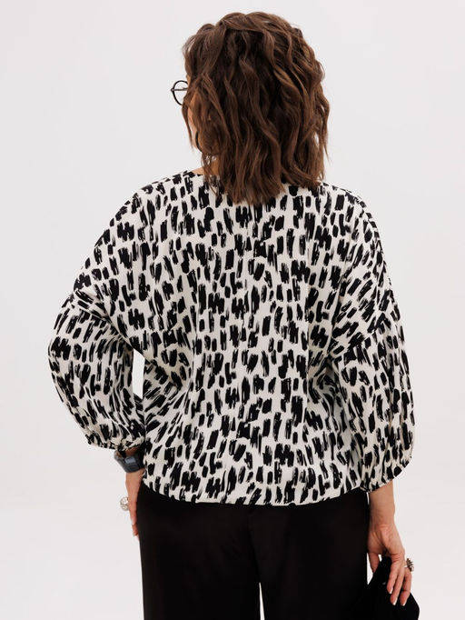 Блуза ANELLI 1676.1-Р сафари шелк  фото 2