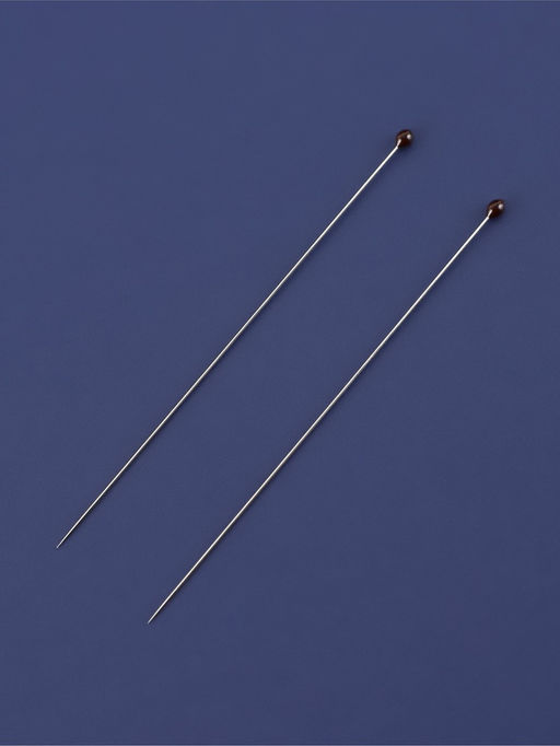 Булавки портновские TEIRA, 40 мм, d=0.27 мм, 50 шт., стальные