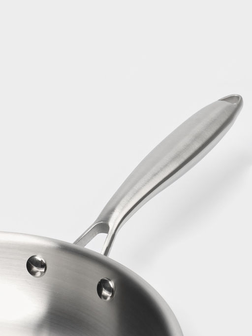 Сковорода 3Ply Hanna Knövell, d=28 см, h=5.5 см, толщина 2.2 мм, индукция, нержавеющая сталь