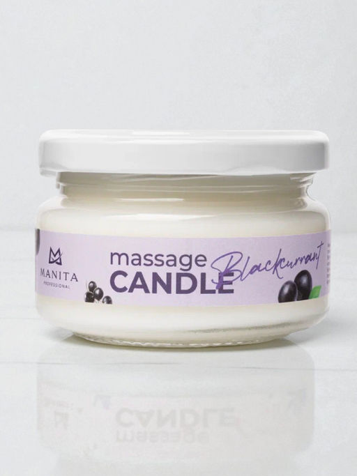 Manita Professional Свеча массажная / Blackcurrant, 100 мл