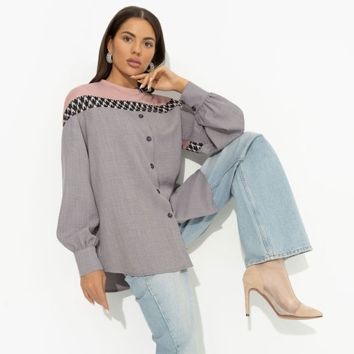 Свитшот дизайнерский Всплеск эмоций (gray) - Charutti фото 4