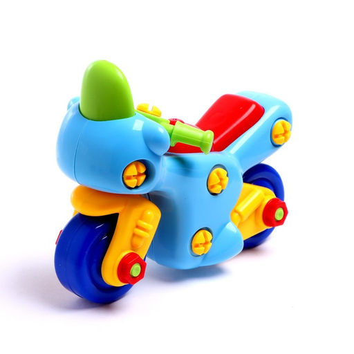 Конструктор для малышей Мотоцикл, 27 деталей - Simaland фото 2